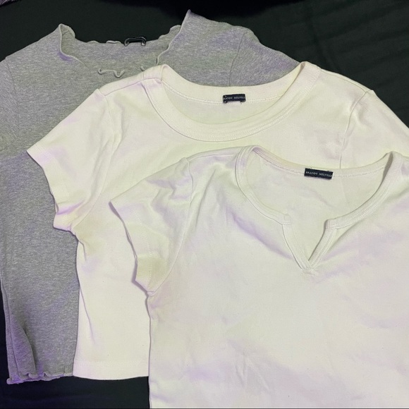 Brandy Melville Cropped Shirts - Picture 1 of 4